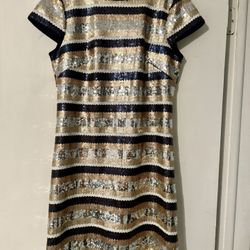 Vince Camuto Sequin Cocktail Dress – Size 10