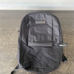 Swiss brand black backpack