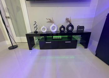 TV STANDS W/ LED lights 💡