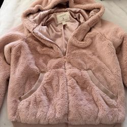 Used blush Fluffy Jacket