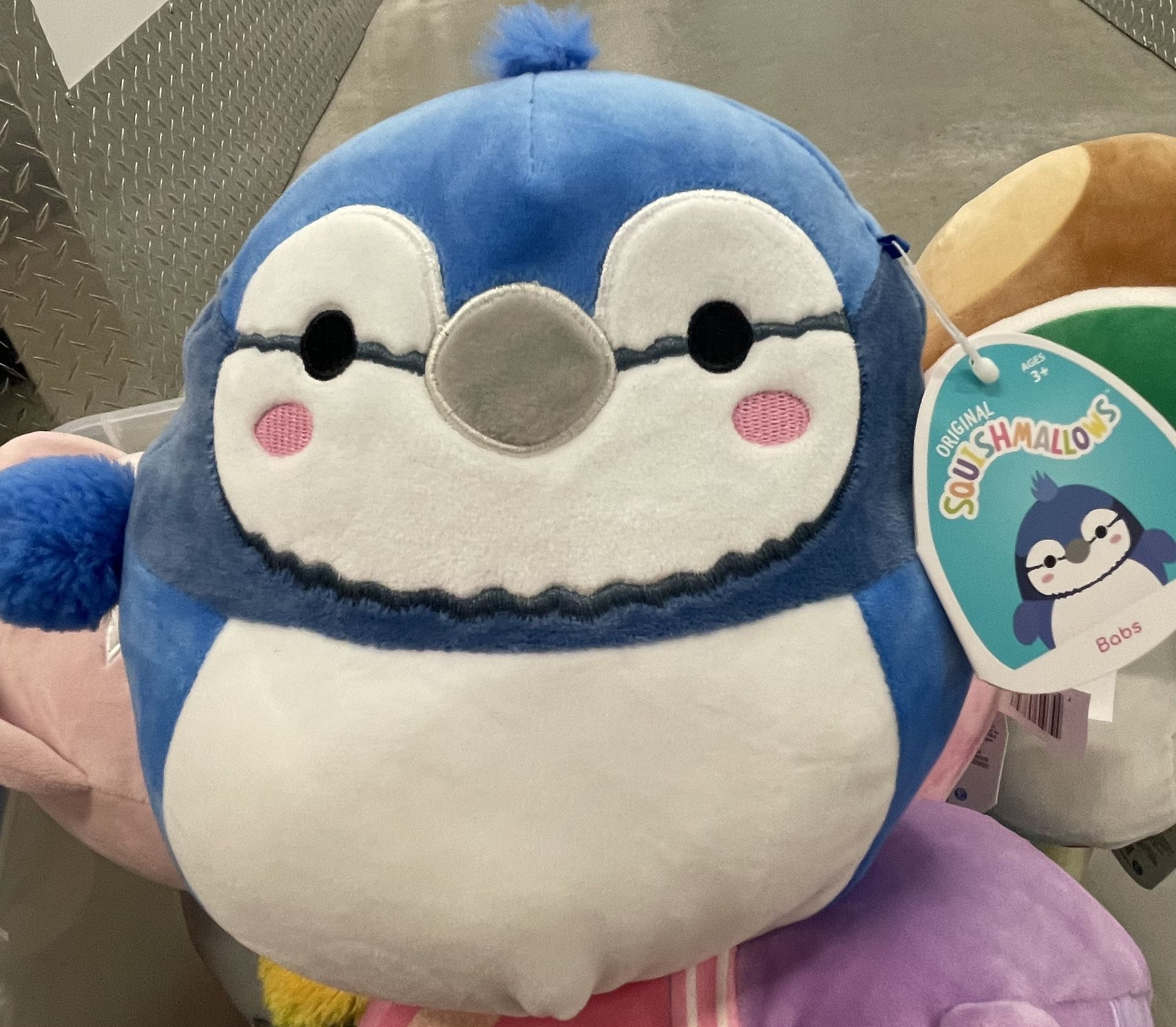 Squishmallow 8” Babs Blue Jay