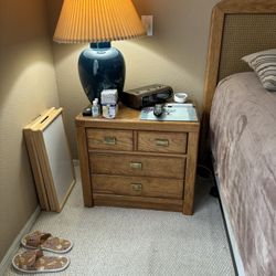 6pc Oak Bedroom Set-King