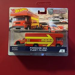 Hotwheels Team Transport Porche 962