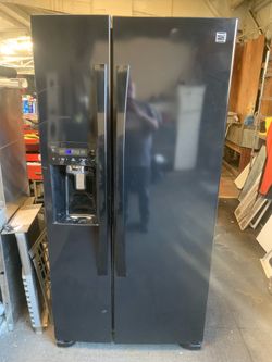 Fridge Kenmore good condition side by side 33” wide 90 days warranty Refry Kenmore buenas Condiciones side by side 33 Pulgadas Ancho 90 dias de Garant