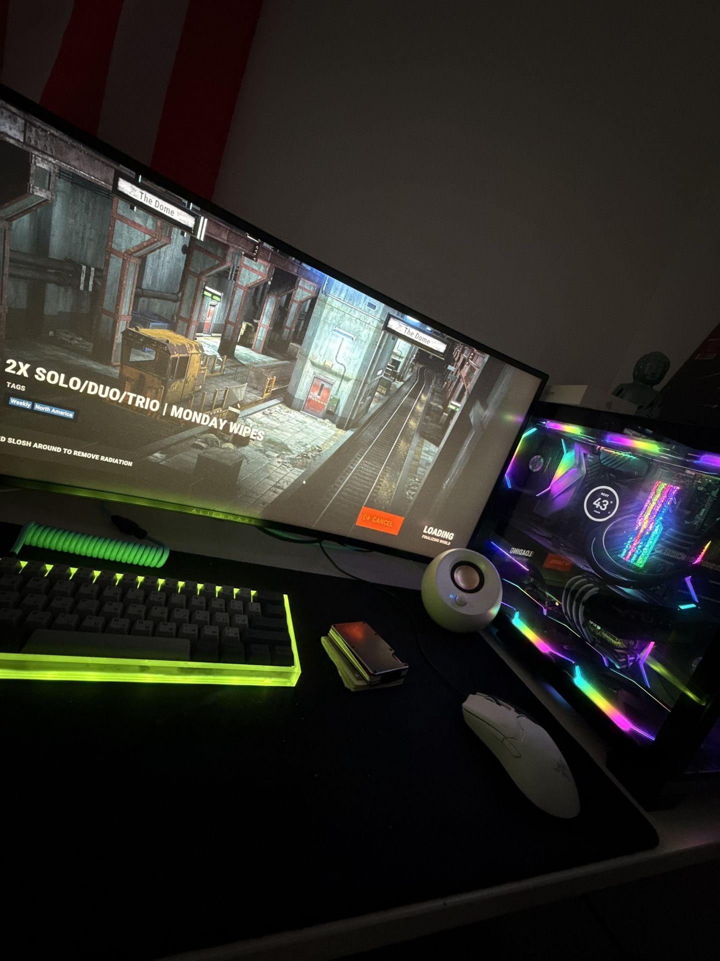 Gaming Pc Lian Li Set Up
