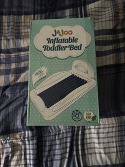 J&Joo Inflatable Toddler Bed - BPA Free