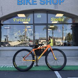 NEW Throne X Naruto 29er Wheelie BMX Bike Cruiser Bicycle 29” Disc Hydro - GT SE Collective Mafia Redline Street Fit Cult