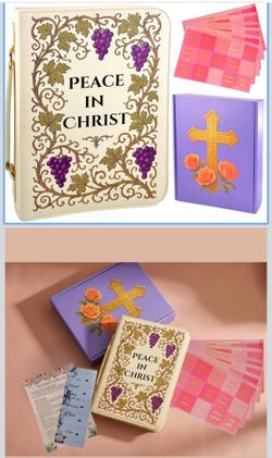 Bible Cover Case with Handle