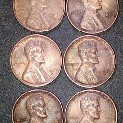 Wheat Penny's 