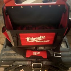 Milwaukee PACKOUT 15” Tool Tote – Heavy Duty Tool Bag