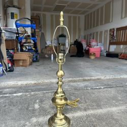 Antique Gold Lamp