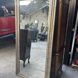 Mirror 24x58 Antique Silver