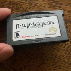 Final Fantasy Tactics Advance Authentic Tested