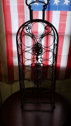 Vintage wine rack