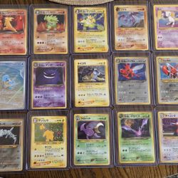 Vintage Pokemon Cards