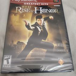 JET LI RISE TO HONOR - PLAYSTATION  2 PS2 BRAND NEW FACTORY SEALED