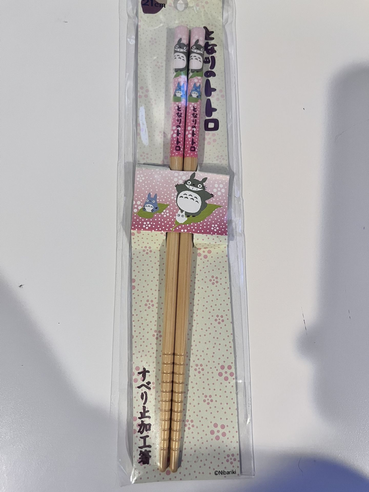 Studio Ghibli Totoro Bamboo Chopsticks