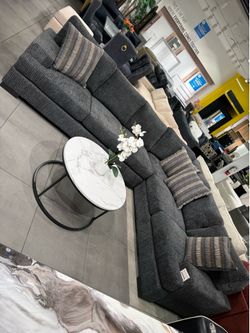 Long “L” Shape Sectional 🔥 Take it home with only $50 down