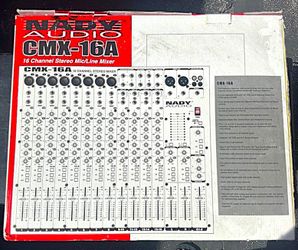 Nady CMX-16A 16 Channel Audio Mixer - New In Box