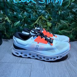NEW On CLOUDSTRATUS Men's Running Shoes WHITE SAND Size 11