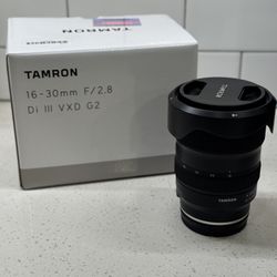 Tamron 16-30mm f/2.8 Di III VXD G2 E-mount