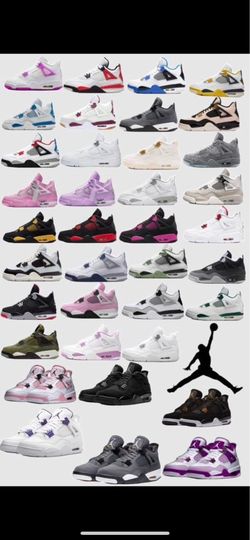 Title: Jordan 4s  Description: Let me know what size you need Come brand new with box ✅