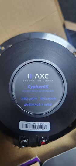 AXC Cypher 65 Speaker 6.5inch