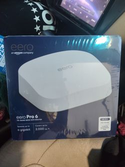 Eero Pro 6 Tri-Band Mesh WiFi Router