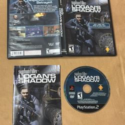 Syphon Filter: Logan's Shadow (PlayStation 2 PS2) CIB Complete Tested 