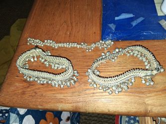 Two Anklets And A Bracelet For A Belly Dancer?