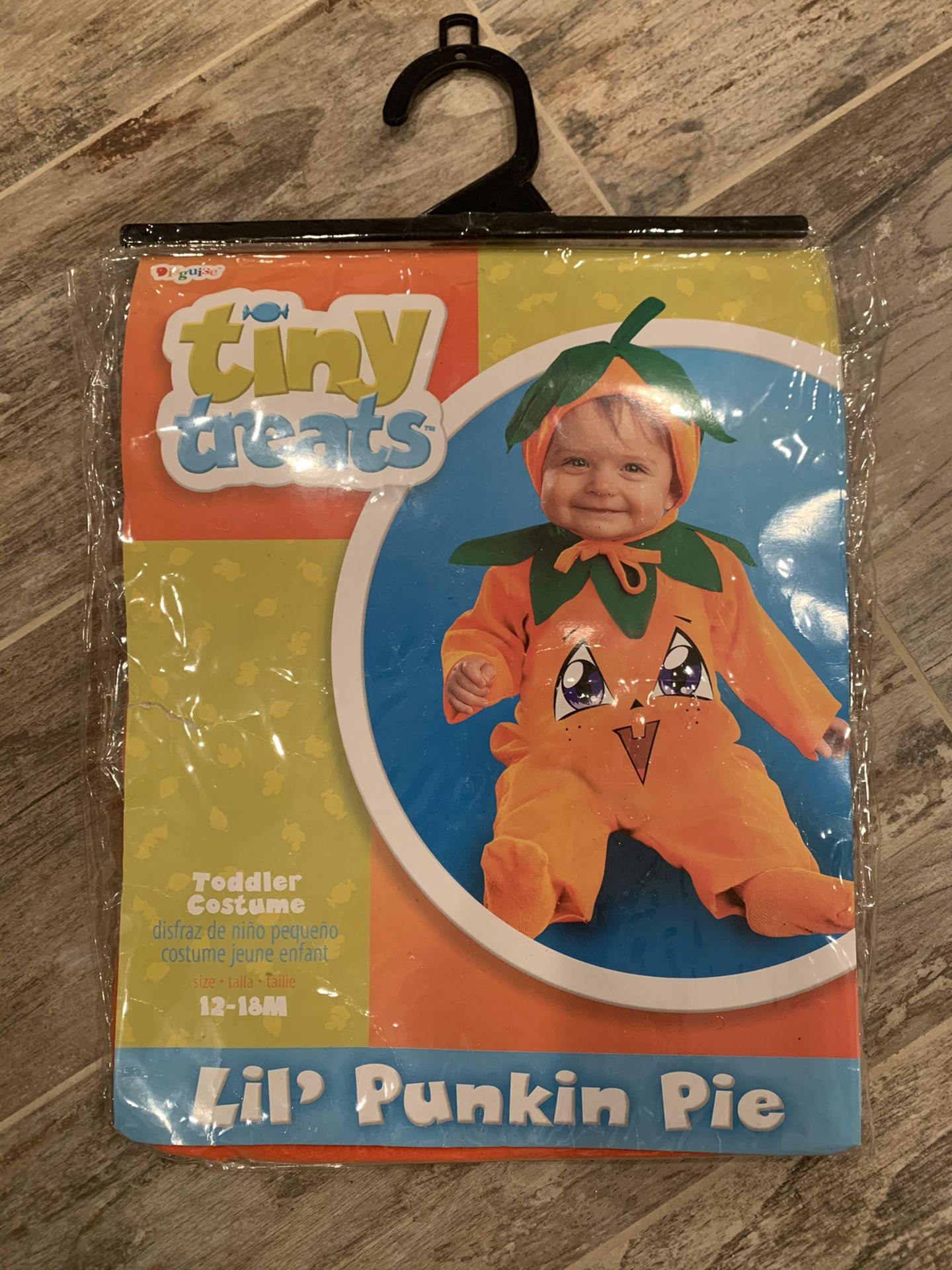 New Pumpkin Costume (Size 12-18 months)
