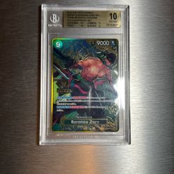 2025 ONE PIECE 2ND ANNIVERSARY  RORONOA ZORO BGS 10