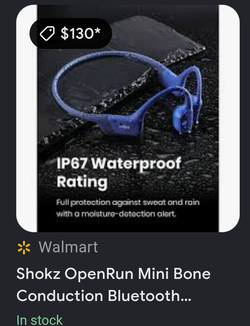 Aftershokz for swimming or diving with music