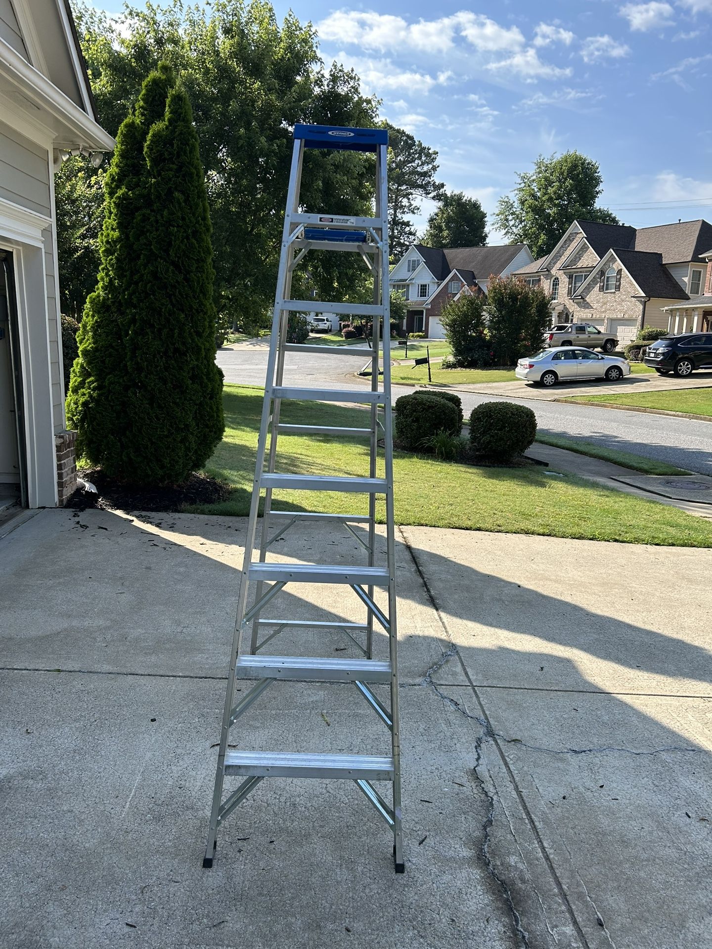 8 Foot Werner Aluminum Ladder