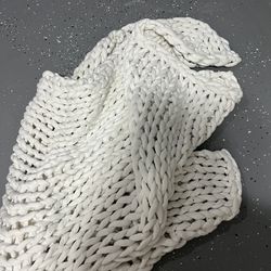 Knitting 🧶 Size Queen Blanket 