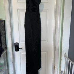 ABS Evening black sleeveless Prom Dress. Size 2