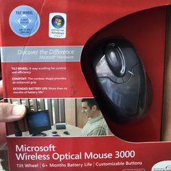 Microsoft Wireless Mouse 3000