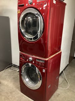 Lg washer and dryer set