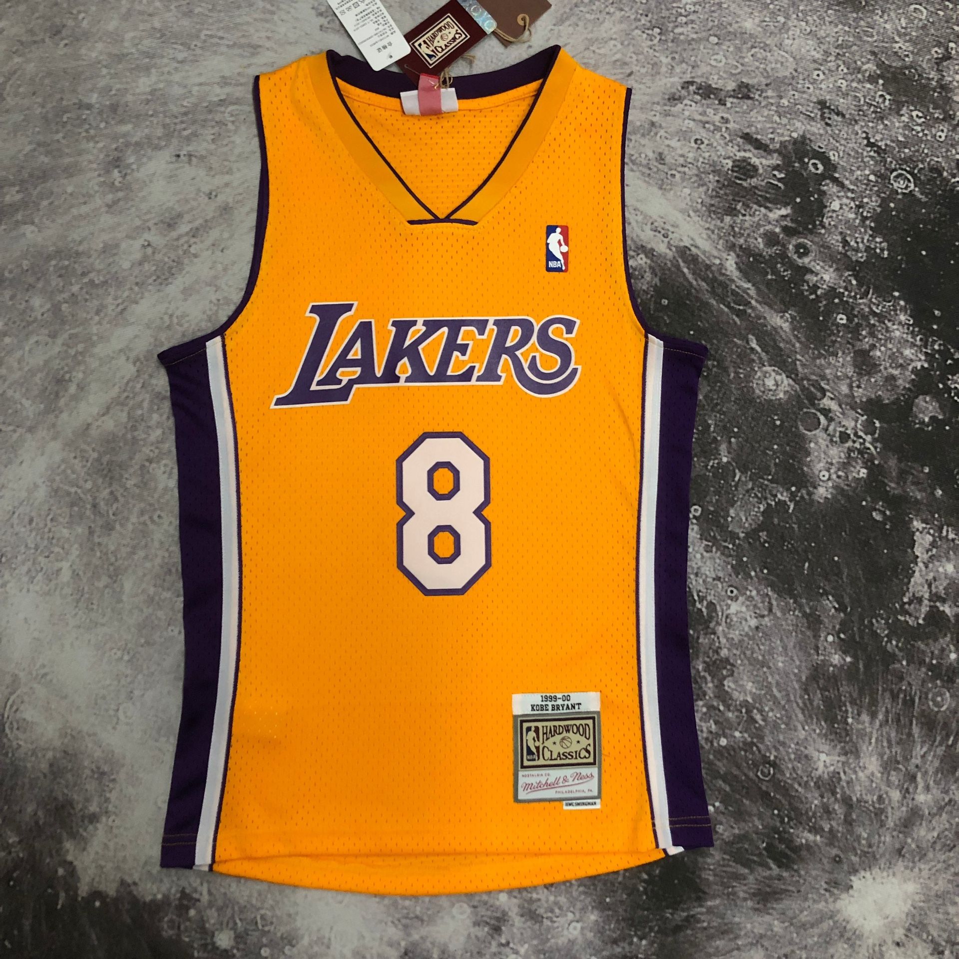Gold Kobe 8 Jersey