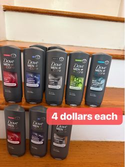 Dove men body wash 4 dollars each