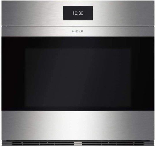 New Wolf 30" Stainless Steel Convection Single Walloven 