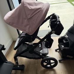 Bugaboo fox 2 Stroller With Carseat And Bassinet