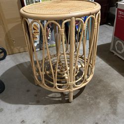 Rattan Side Table From Target 