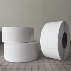 QuickLabel 3”x4” Matte White Blank Roll Labels (SUPER DISCOUNT)