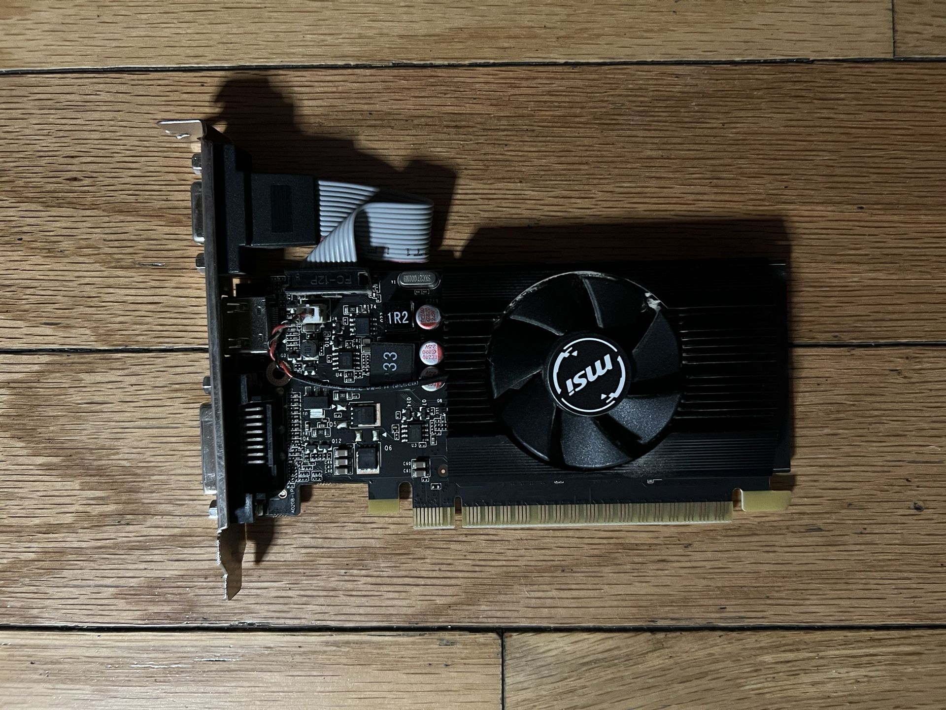 MSI NVIDIA GeForce Low Profile Graphics Card