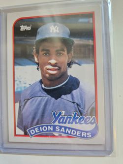 DEION SANDERS ROOKIE CARD
