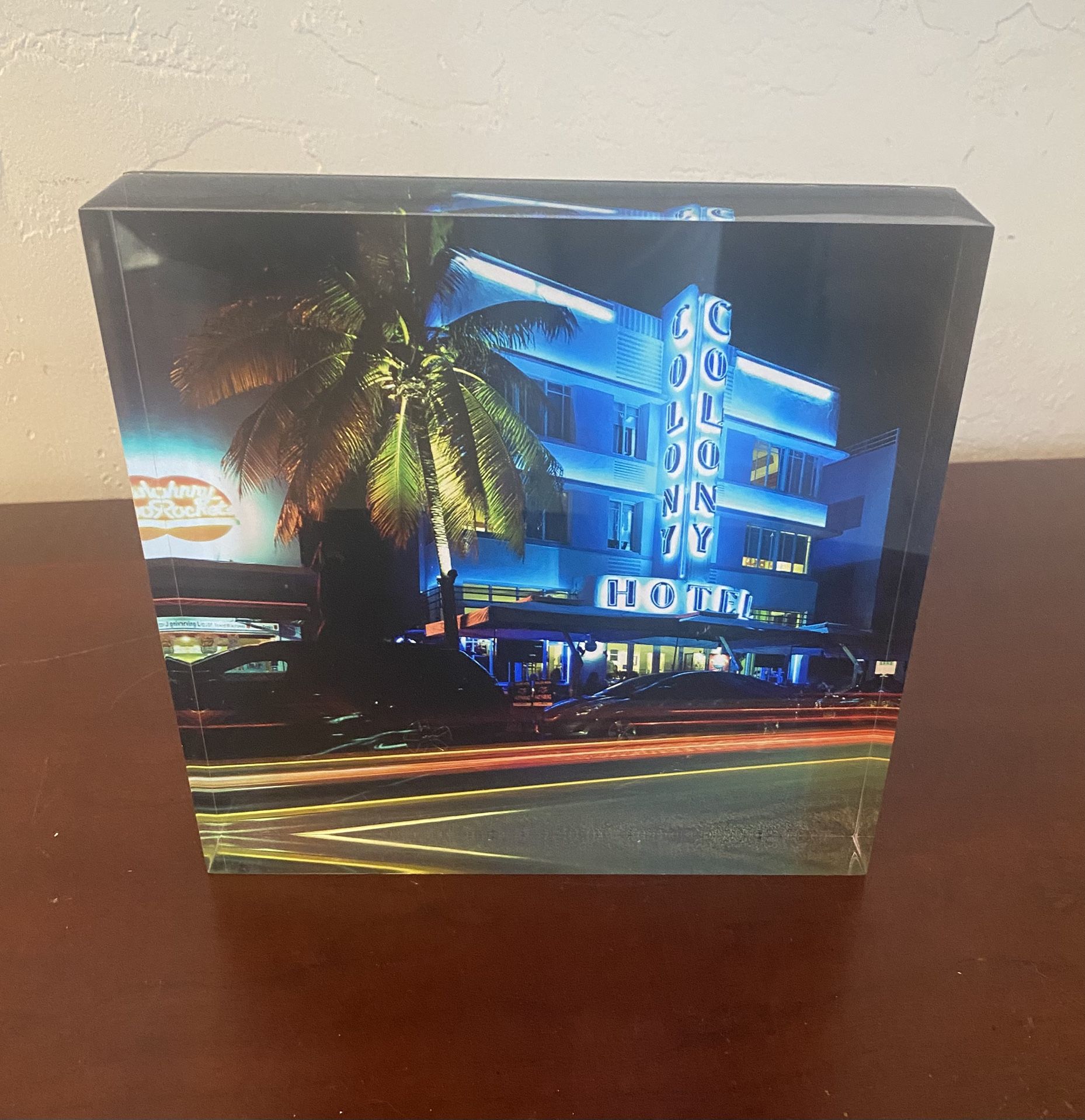 Acrylic Block Photo Of Colony Hotel