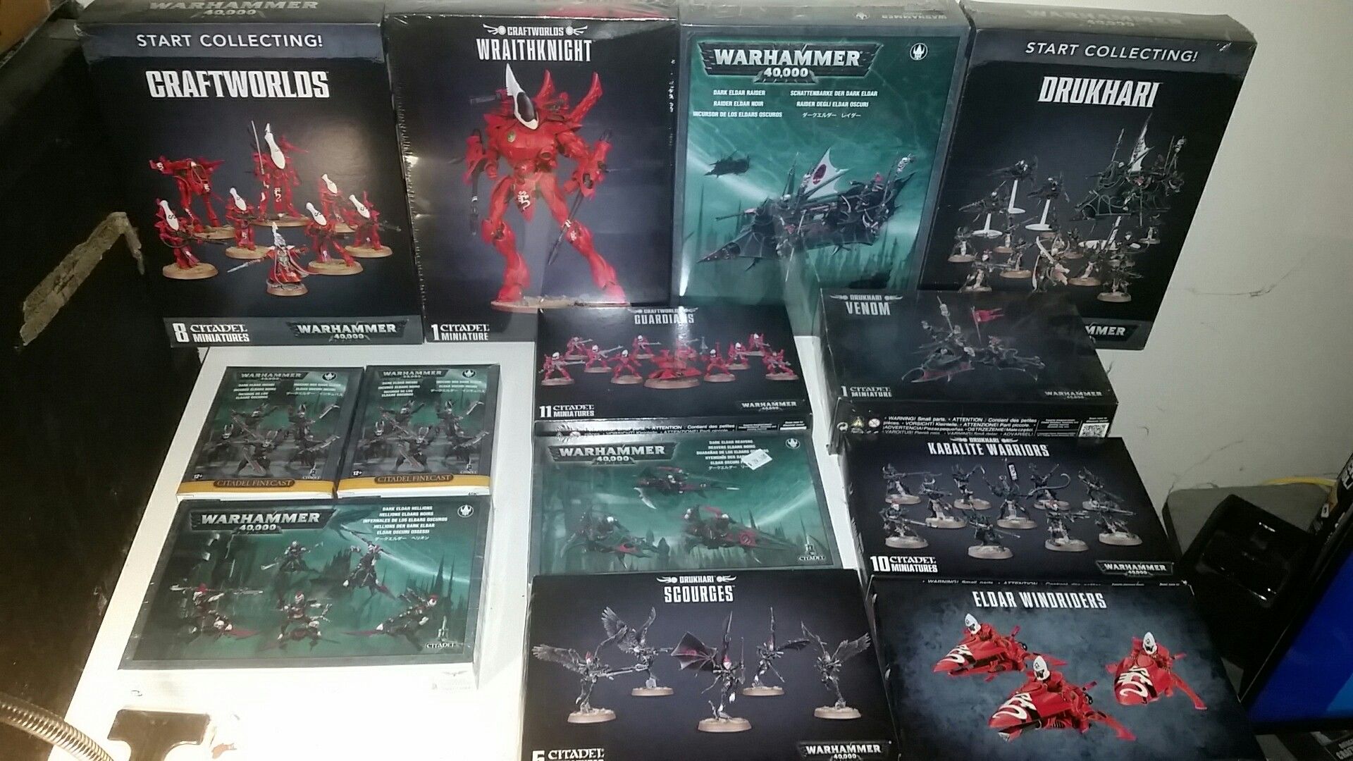 Warhammer 40k eldar collection