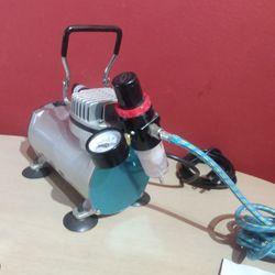 Airbrush Compressor & Master Brush Pen, Pencil Stand, Cleaning Supplies Air Brush Kit 1/5 HP Motor, Spray Paint Art, Multi Use Tool