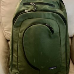 Patagonia Good Condition Green Travel &backpack